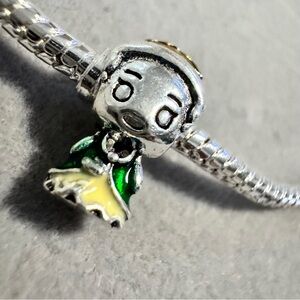 Disney Princess Tiara Bead Charm fits PANDORA Bracelet